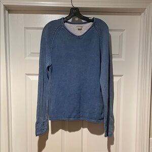 Carbon2Colbalt Blue V-Neck Sweater